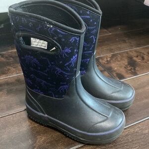 Joe Fresh insulated rain boots dinosaur 9T
